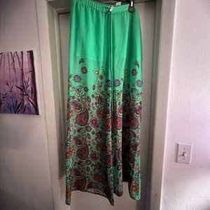 Sheer Palazzo Pants